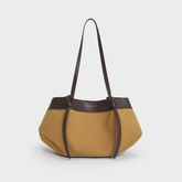 Charles & Ke*th - Calla Faux Suede Tote Bag - Sahara Sand (AD-MAR26-ANW)