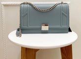 PE*RO - Front Flap chain shoulder bag (MINOR DEFECT) - Blue (NB) 14 AUGUST SALE