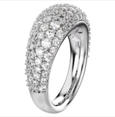 Swar*vski - White, Rhodium plated-5737595
