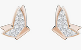 Swar*vski - Lilia swarovski ladies earrings rose gold plated 5382367