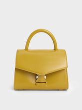 Charles & Ke*th - Ivy Metallic Buckle Bag - Mustard (NB)