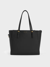 Charles & Ke*th -  Sansa Tote Bag - Black (AD-Sep)