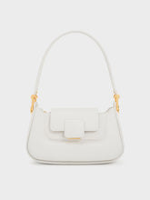 Charles & Ke*th - Koa Push-Lock Top Handle Bag - White (AD)