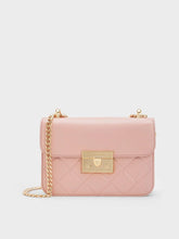 Charles & Ke*th - Alva Quilted Chain-Handle Bag - Light Pink (AD-SEP)