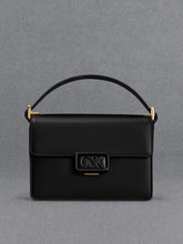Charles & Ke*th - Leather Boxy Bag - Black - Exp. Launch: 01/10/2024 (N)