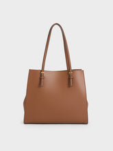 Charles & Ke*th -  Sansa Tote Bag - Cognac (AD-Sep)