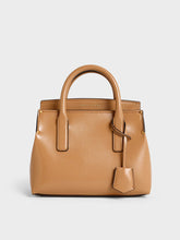 Charles & Ke*th - Rene Structured Top Handle Bag - Toffee (AD-May)