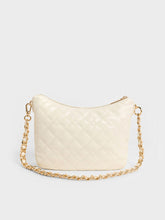 Charles & Ke*th - Duo Quilted Slouchy Hobo Bag - Cream (AD-NOV-LT)