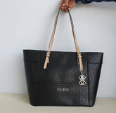 Gues* - Delaney small classic tote bag - Black (AD-June)