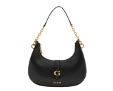 Gues* - Kuba top zip shoulder bag- Black (AD-DEC-ANW-LH-SA)