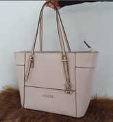 Gues* - Delaney small classic tote bag - Pink (AD-June)