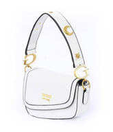 Gues* - G-Dream Flap Shoulder Bag - White (AD-Sep)