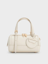 Charles & Ke*th -Enola Bowling Bag - Cream (AD-JAN26-A1)