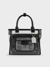 Charles & Ke*th - Norah See-Through Mesh Tote Bag - Black (AD-SEP)