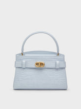 Charles & Ke*th - Aubrielle Croc-Effect Top Handle Bag - Sea Salt Blue (AD-JUN13-PT)