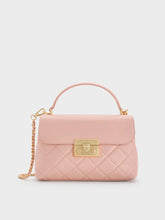Charles & Ke*th - Alva Quilted Top Handle Bag - Light Pink (AD-NOV-LT)