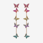 Swar*vski - Lilia Pierced Earrings Rainbow Butterfly - 5378693 (AD-FB26-SW)