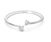 Swar*vski - Mesmera bangle Heart, White, Rhodium plated - 5518814 (AD-SW-OCT)
