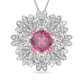 Swar*vski - Eternal Flower:Brooch Redbl/Mıx & Necklace - 5642858 (AD-FB26-SW)
