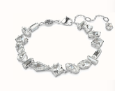 Swar*vski - Mesmera Bracelet Rhodium Plated White Mixed Cut Crystals - 5661529 (AD-SW-OCT)