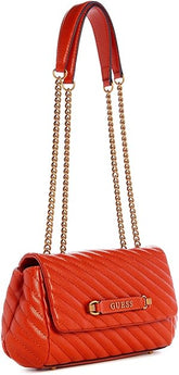 Gues* - Black sela crossbody bag - Red (AD-June)