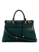 Gues* - Sestri Luxury Satchel - Green & White (AD-DEC-ANW-LH-SA)