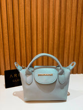 EMPORI* A*MANI - Mini Top-Handle Crossbody Handbag - Sea Salt Blue (AD-JUL26-IRF)