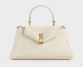 Charles & Ke*th - Micro Lilibet Top Handle Bag - Cream -(AD-JUN26-JFR)