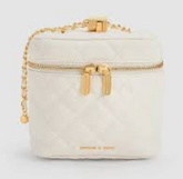 Charles & Ke*th - Nezu quilted boxy bag white- White -(AD-JUN13-LT)