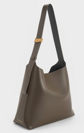 Charles & Ke*th -Edna Tote Bag - Dark Moss -(AD-JUN26-JFR)