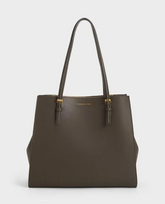 Charles & Ke*th - Sansa Tote Bag - Coffee - AD-JUL26-PTT)