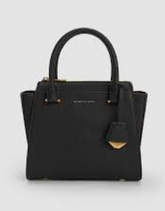 Charles & Ke*th - Structured Trapeze Bag - Black (AD-MAY26-JF)