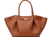 De*ellier - The Midi New York bag - Cognac - Large Tote - (AD-JUL26-IRF)