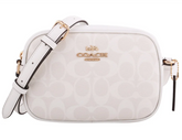 C*ACH - Mini Jamie Camera Bag In Signature Canvas - White (AD-JUL26-PC)