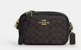 C*ACH - Mini Jamie Camera Bag - Coffee Signature (AD-JUL26-PC)
