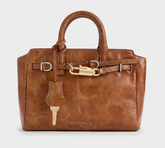 Charles & Ke*th - Mini Delfina Belted Tote Bag - Brown (AD-JUL26-PTT)