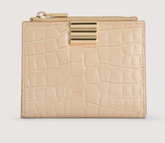 PEDR* - Embossed Leather Wallet - Cream (AD-SEP16-PT)