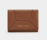 Charles & Ke*th - Nasrin Geometric Wallet - Chocolate (AD-SEP16-WLPT) With Box