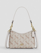 C*ACH -Laurel Shoulder Bag -Off White- (AD-JUN26-JFRCO)(short strap missing)