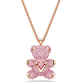 Swar*vski - Teddy pendant Bear, Pink, Rose gold-tone plated - 5642976 (AD-FB26-SW)