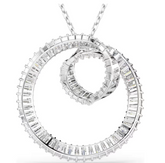 Swar*vski -Baguette cut, White, Rhodium plated(2026 PACKAGING)