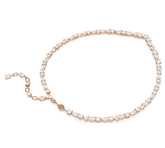 Swar*vski - Mesmera necklace Mixed cuts, White, Gold-tone plated - 5728001 (AD-Oct) (2025 PACKAGING)
