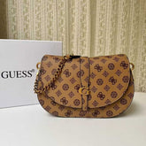 Gues* - Kuba Mini Crossbody Flap XS Logo- TAN(NB)