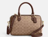 C*ACH - R*wan Mini Satchel Bag In Signature Canvas (AD-JAN26-PT)