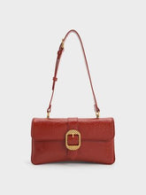 Charles & Ke*th - Eilith Buckled Bag - BRICK (NB)