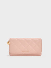 Charles & Ke*th - Arrietty Quilted Wallet On Chain - Light Pink with box (AD-JUN13-PT)
