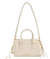 Charles & Ke*th -Everleigh Bowling Bag -White-(AD-JUNE26-IR)
