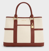 Charles & Ke*th -Scottie Tote Bag - Brick - (AD-JUNE26-IR)