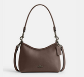 C*ACH -Laurel Small Shoulder Bag -Dark Stone- (AD-JUN26-JFRCO)