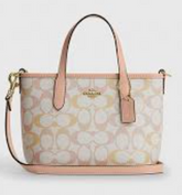 C*ACH - Mini City Tote -Sand/Chalk- (AD-JUN26-JFRCO)